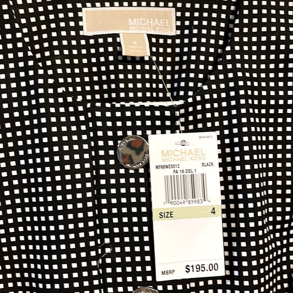 Michael Kors Gingham Dress - Picture 2 of 4